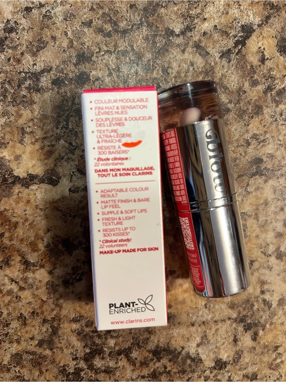 Clarins Water Lip Stain 03 Pink Tint